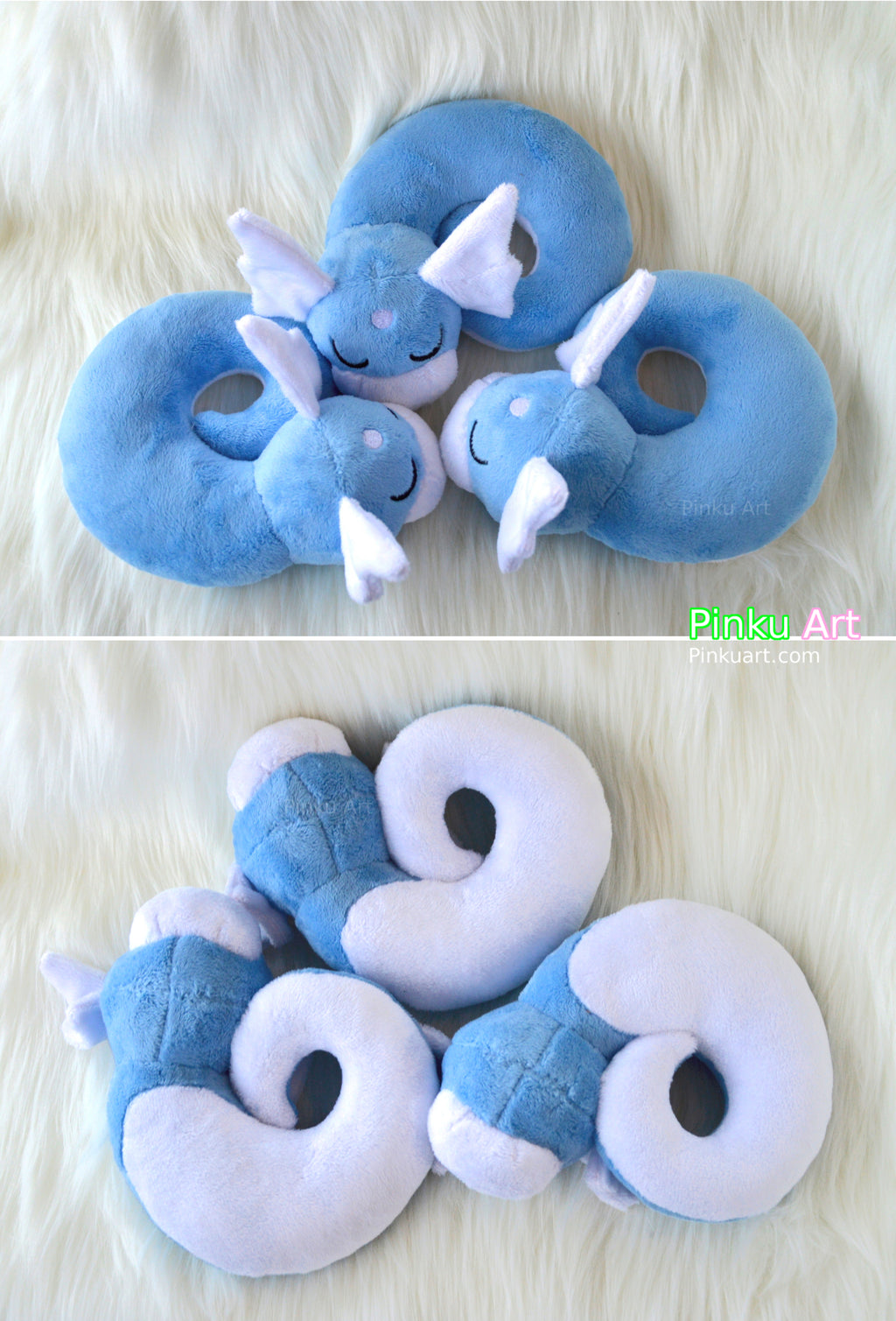 Sleepy Dragon plushie | Ready to ship