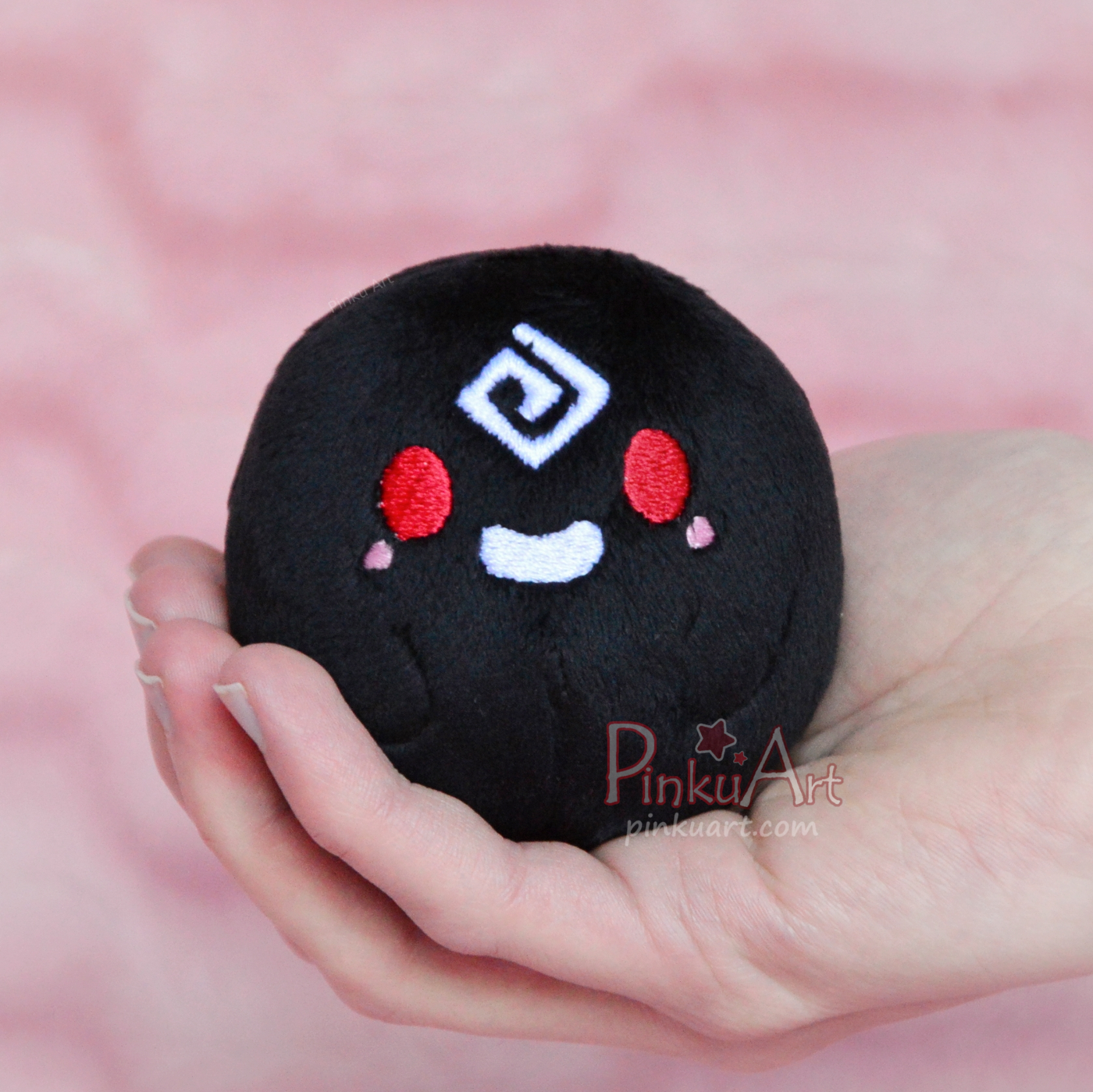 Black Spirit Mochi Plushie I Ready to ship