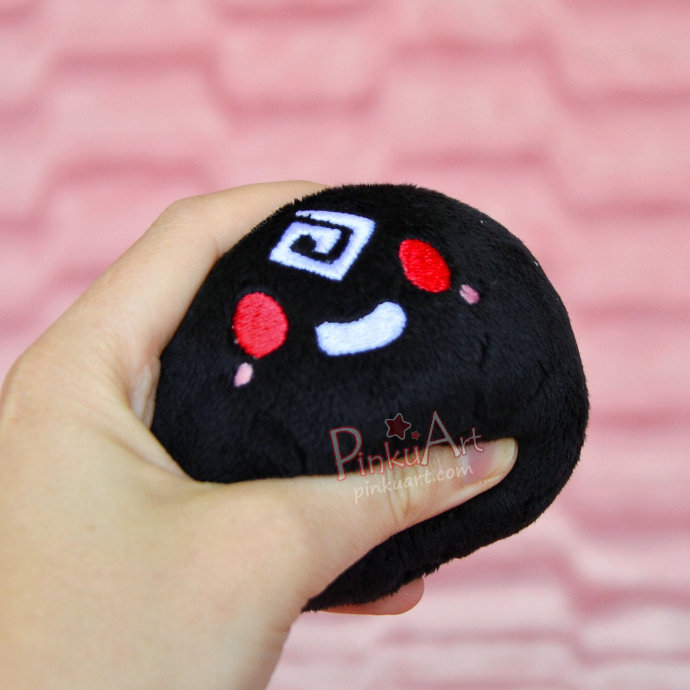 Black Spirit Mochi Plushie I Ready to ship