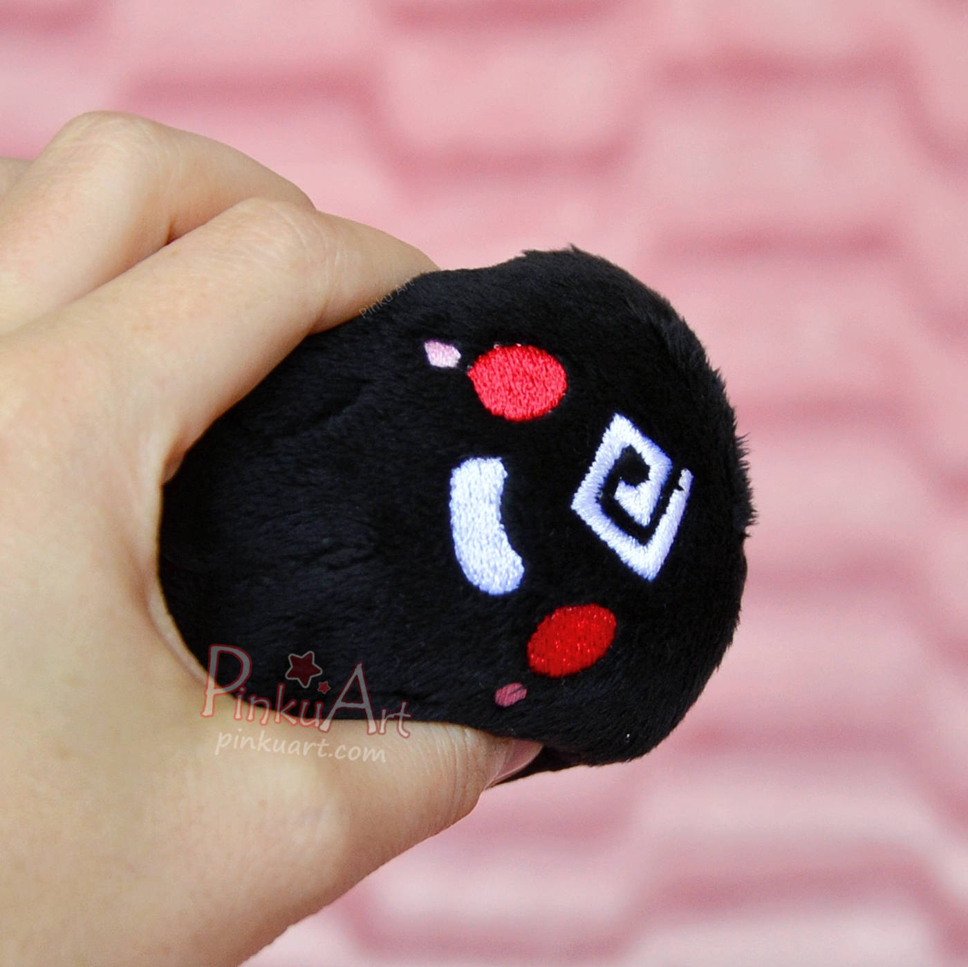 Black Spirit Mochi Plushie I Ready to ship