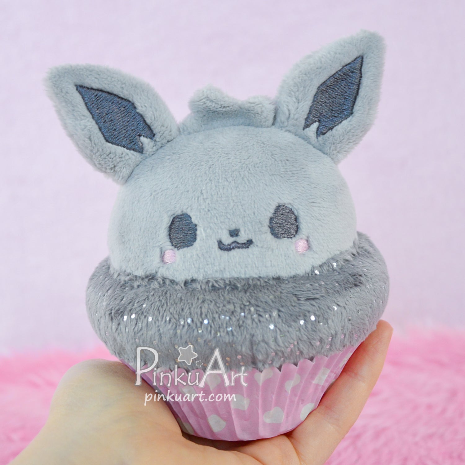 Floofy Eve Cupcake Plushie I  Ready to ship