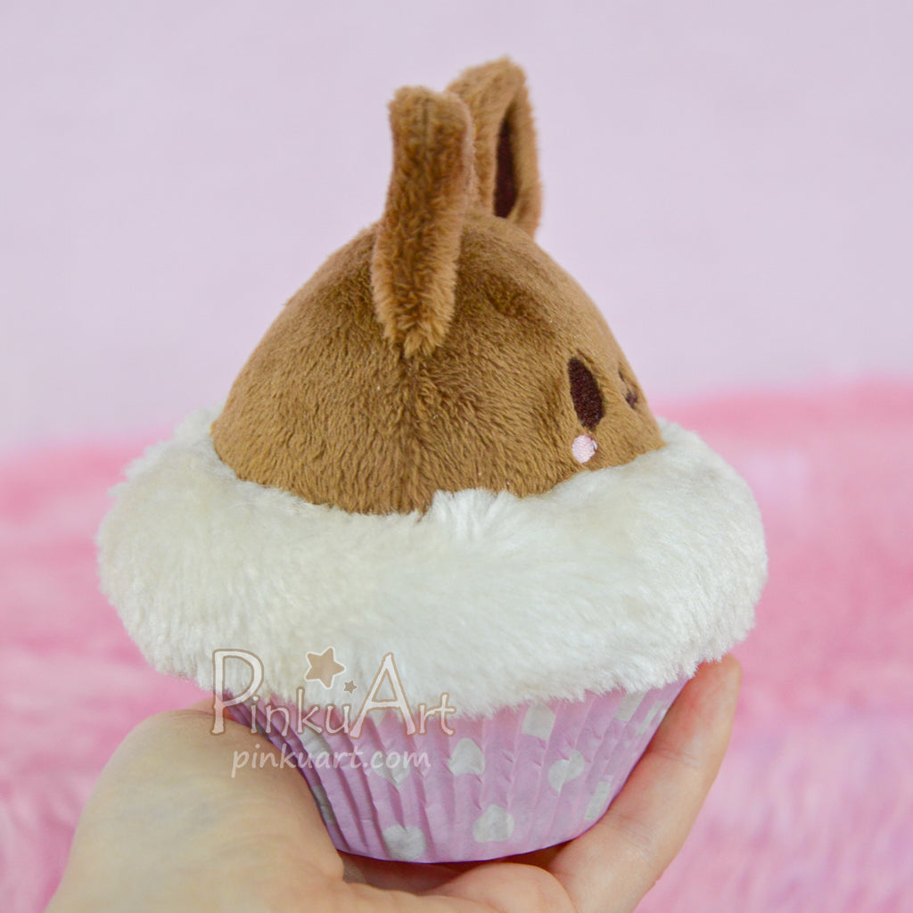 Floofy Eve Cupcake Plushie I  Ready to ship