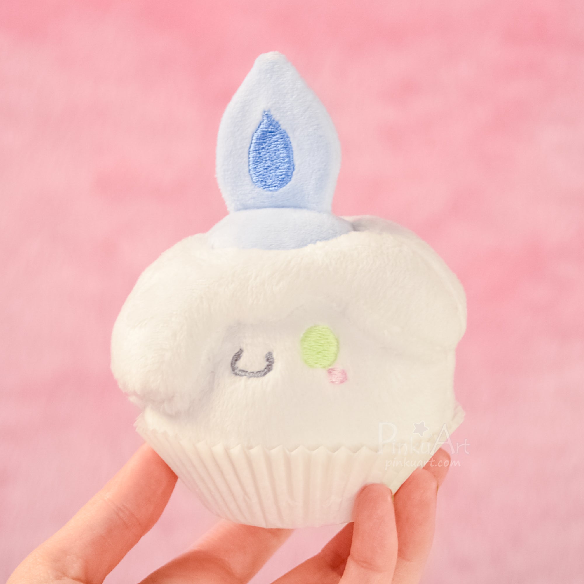 Glowing Candle Mochi Plushie I Ready to ship