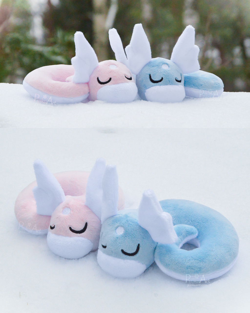 Sleepy Dragon plushie | Ready to ship