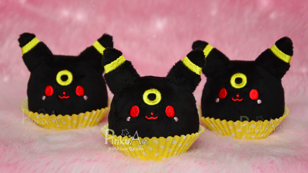 Night cat Mochi Plushie I Ready to ship