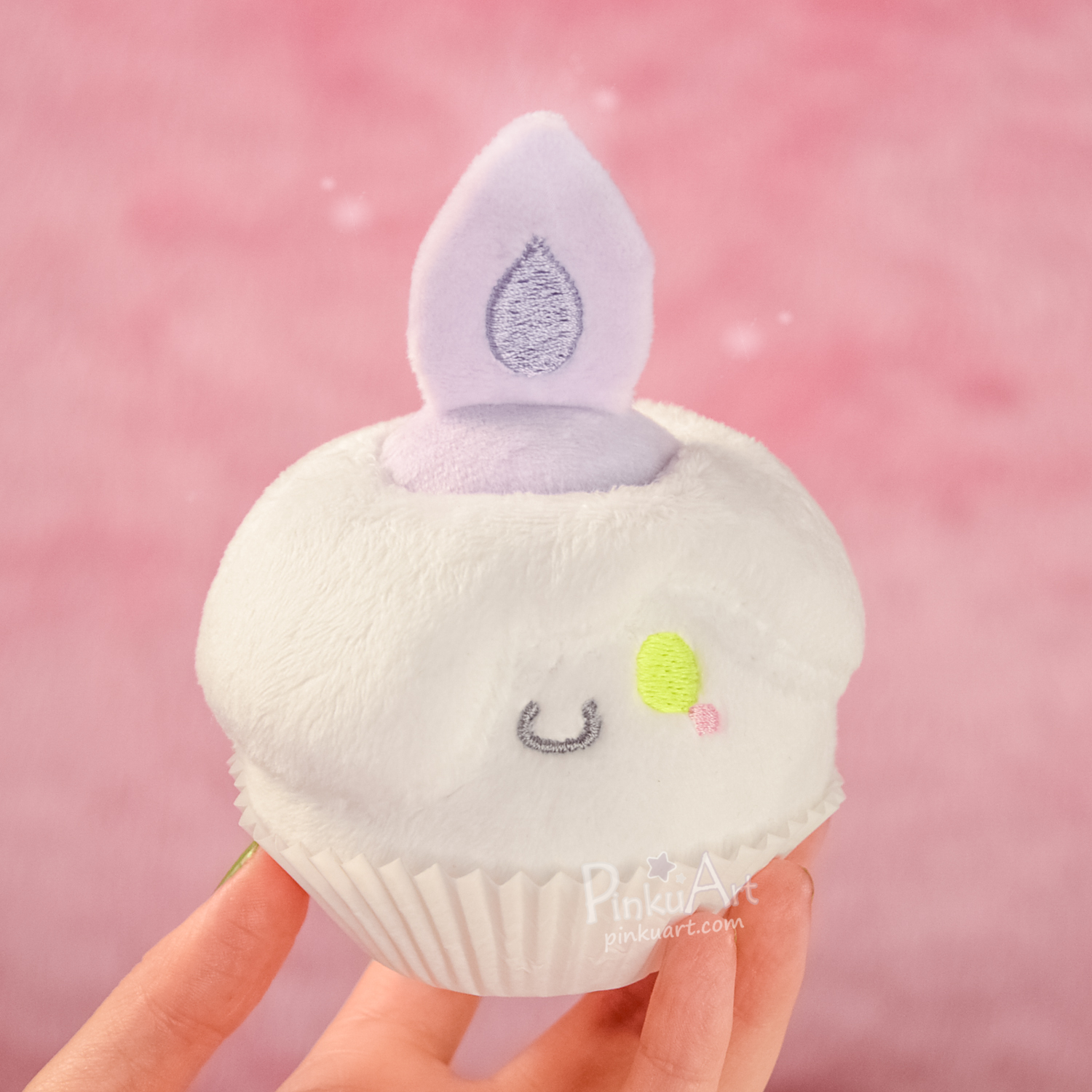 Glowing Candle Mochi Plushie I Ready to ship