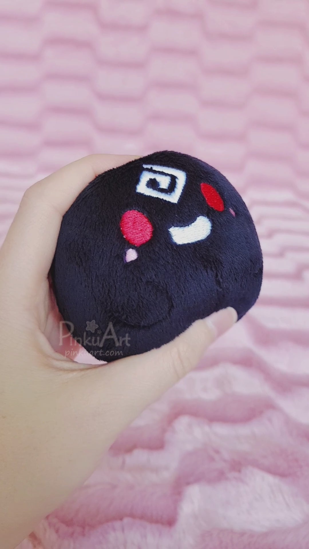 Black Spirit Mochi Plushie I Ready to ship
